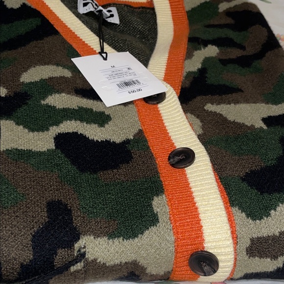 KBB by KAHLANA Women's 'The Slouchy Cardigan' - Olive Camo M - Picture 6 of 6